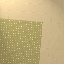 View of Little Bricks Harvest Gold luxury vinyl tile by Harvey Maria