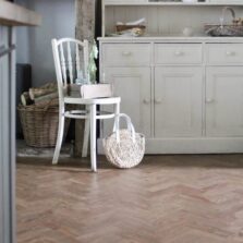 View of Spring Oak - Parquet luxury vinyl tile by Harvey Maria