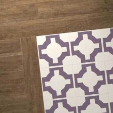 View of Parquet Heather luxury vinyl tile by Harvey Maria
