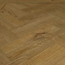 View of Fumed English Oak - Parquet luxury vinyl tile by Harvey Maria
