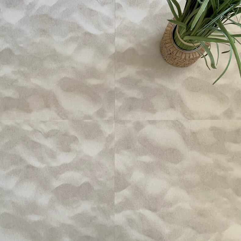 View of Tropical Sand luxury vinyl tile by Harvey Maria
