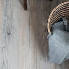 View of Hickory luxury vinyl tile by Harvey Maria