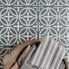 View of Walbrook Sherwin Slate luxury vinyl tile by Harvey Maria