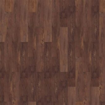 View of Burgundy Oak luxury vinyl tile by Harvey Maria