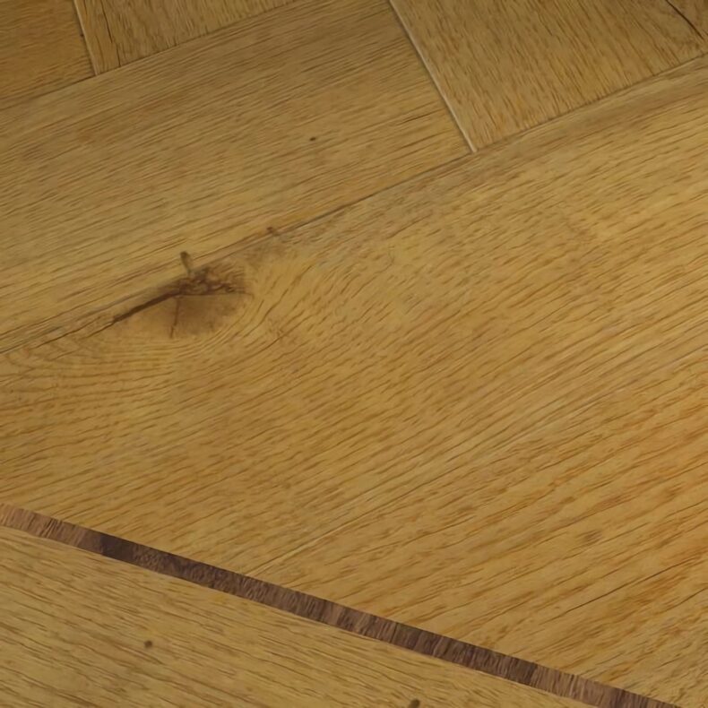 View of Sussex Oak - Parquet luxury vinyl tile by Harvey Maria