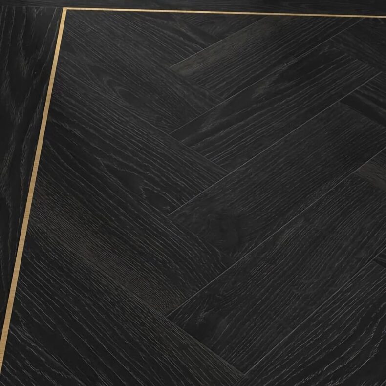 View of Lamp Wood - Parquet luxury vinyl tile by Harvey Maria