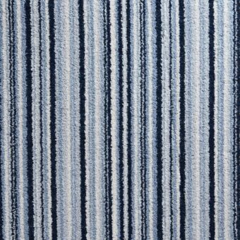 Durham Twist Stripes Foxtrot carpet by Hugh Mackay