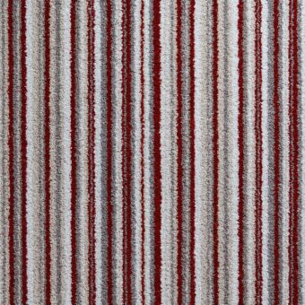Durham Twist Stripes Mambo carpet by Hugh Mackay