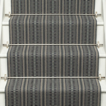 Lennox Steel stair runner by Roger Oates
