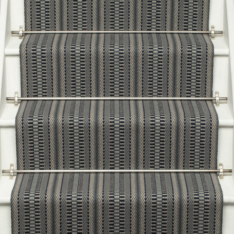 Lennox Steel stair runner by Roger Oates