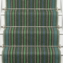 Morella Emerald stair runner by Roger Oates