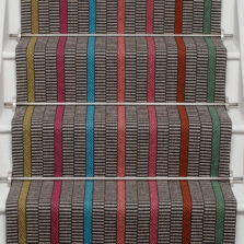 Kahlo Sinoir stair runner by Roger Oates