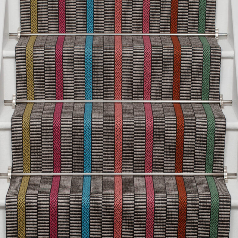 Kahlo Sinoir stair runner by Roger Oates