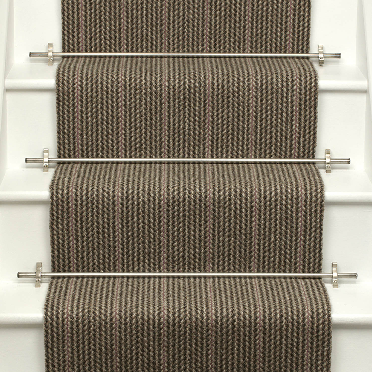 Broadcloth Heather stair runner by Roger Oates