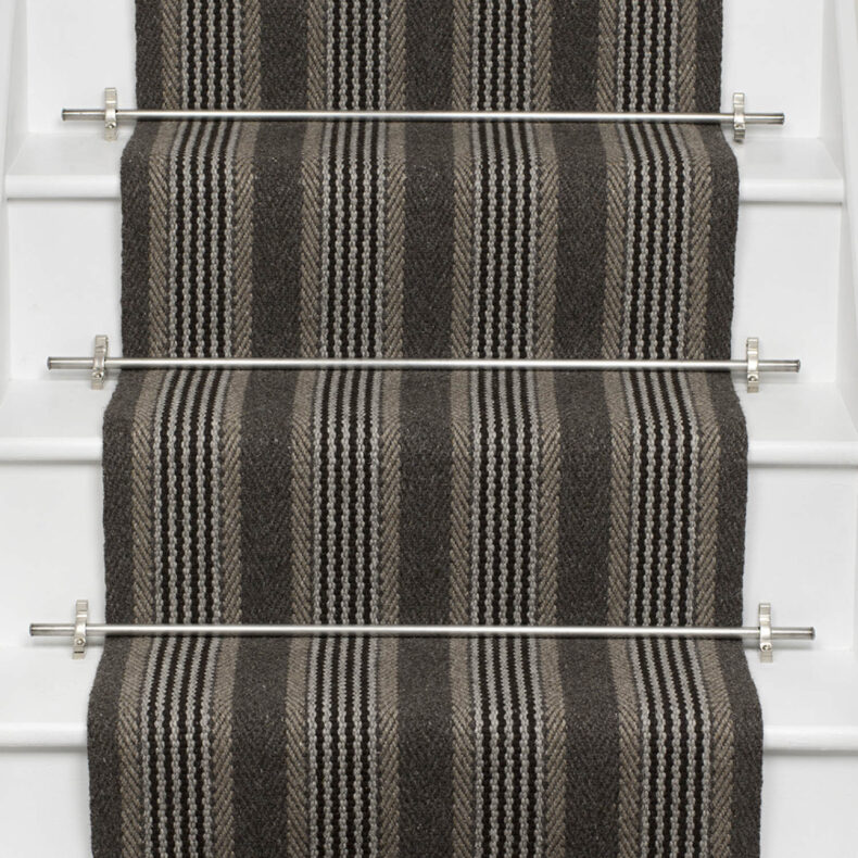 Sudbury Moorit stair runner by Roger Oates