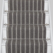 Malton Light Grey stair runner by Roger Oates