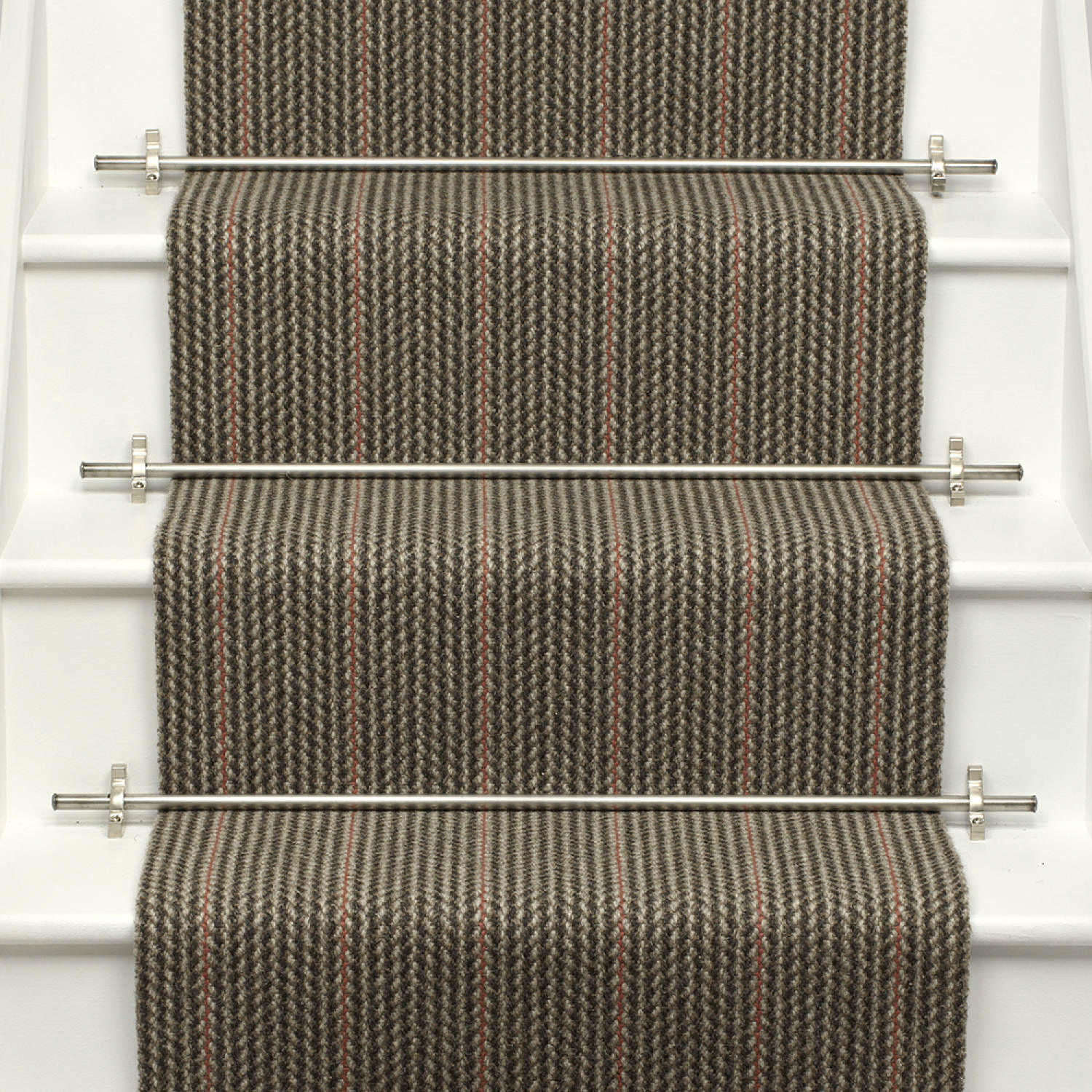 Broadcloth Russet stair runner by Roger Oates