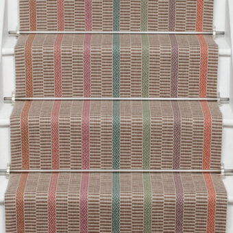 Kahlo Temple stair runner by Roger Oates
