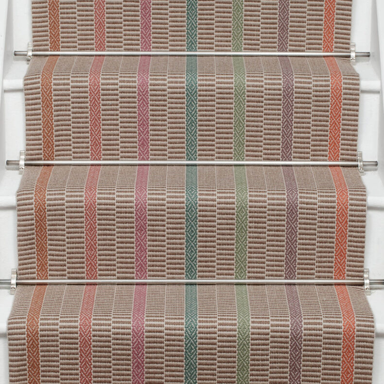 Kahlo Temple stair runner by Roger Oates