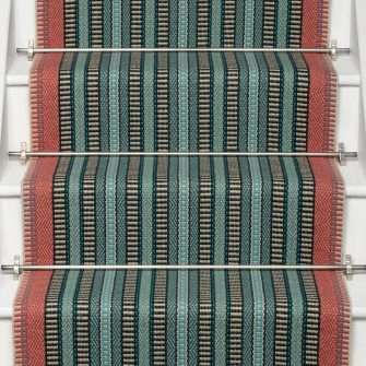 Morella Atoll stair runner by Roger Oates