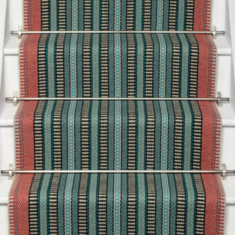 Morella Atoll stair runner by Roger Oates