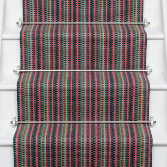 Arta Tourmaline stair runner by Roger Oates