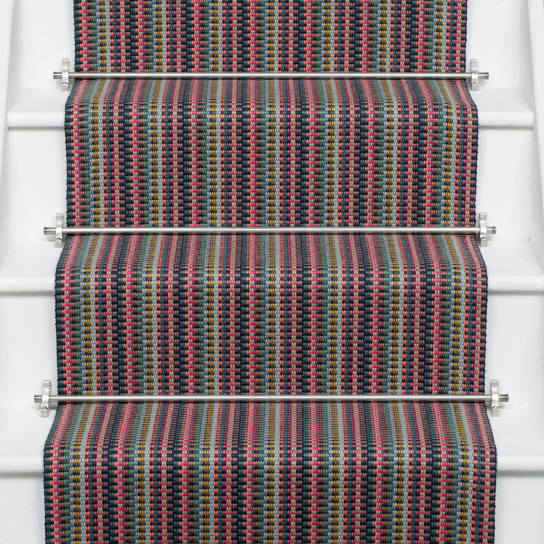Arta Tourmaline stair runner by Roger Oates