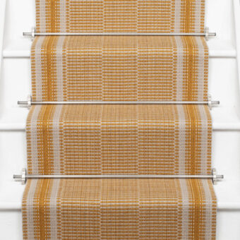 Mila Gold stair runner by Roger Oates