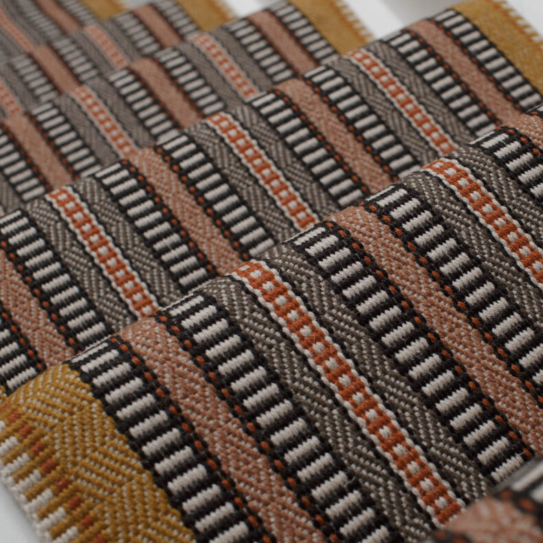 Morella Amber stair runner by Roger Oates