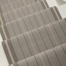 Trent Silver stair runner by Roger Oates
