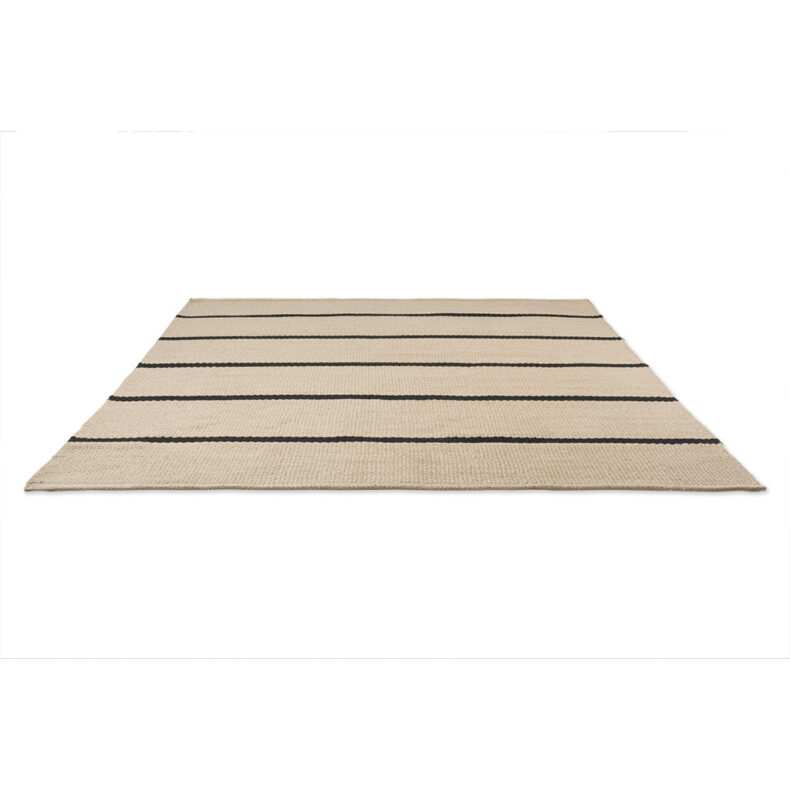 Deck Charcoal Black Outdoor 496805 rug by Brink