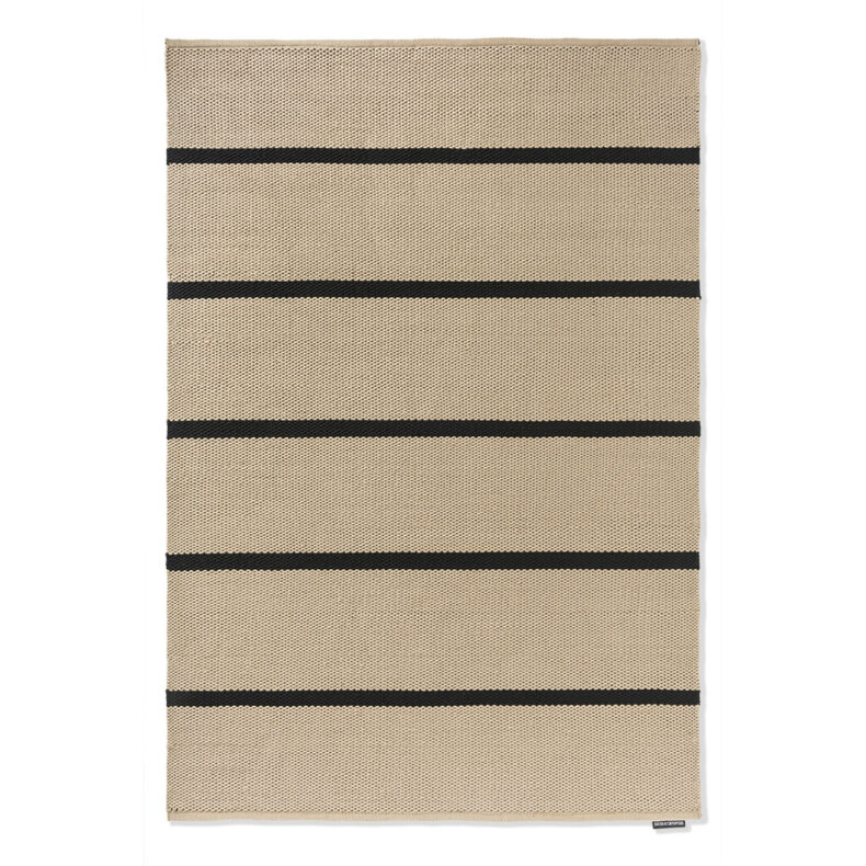 Deck Charcoal Black Outdoor 496805 rug by Brink