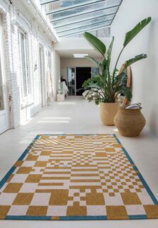 Craft Collection Chess Honey 9338 rug by Louis De Poortere