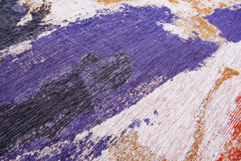 Gallery Collection Fresque Purple Game 9342 rug by Louis De Poortere