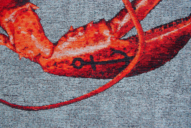 Pop Collection Steam Red 9389 rug by Louis De Poortere