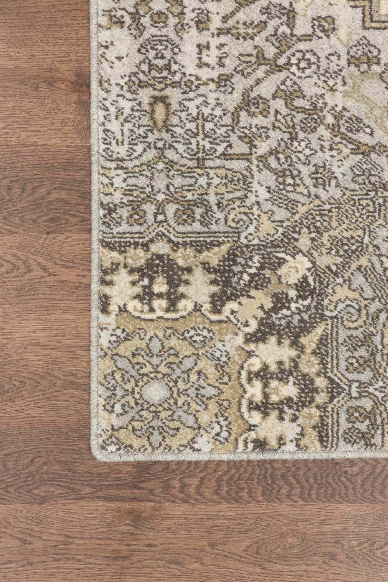 Huviel Grey rug by Agnella