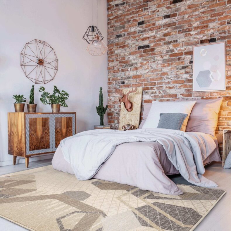 Folio Beige rug by Agnella