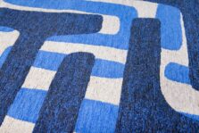 Craft Collection Kuba Ultramarine 9336 rug by Louis De Poortere