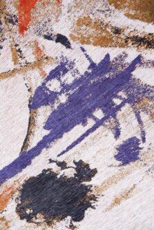 Gallery Collection Fresque Purple Game 9342 rug by Louis De Poortere