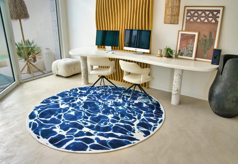 Meditation Collection Swim Surf 9351 rug by Louis De Poortere