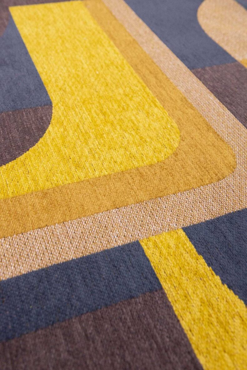 Module Collection Nuance Yellow Meyer 9210 rug by Louis De Poortere