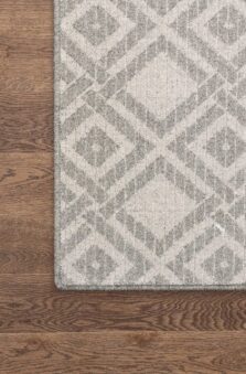 Wiko Light Grey rug by Agnella