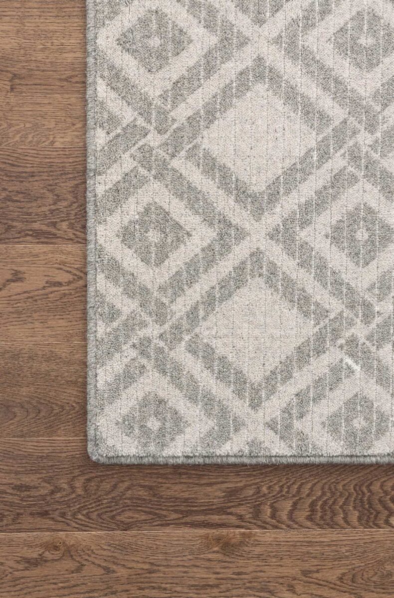 Wiko Light Grey rug by Agnella