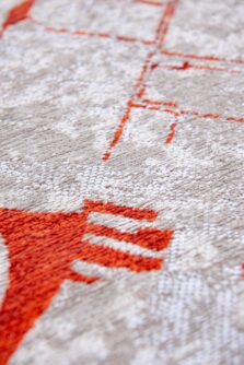 Cities Collection Amsterdam Orange Cut 9323 rug by Louis De Poortere