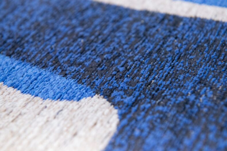 Craft Collection Kuba Ultramarine 9336 rug by Louis De Poortere