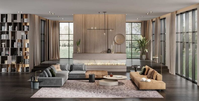 Damore Alabaster rug by Agnella