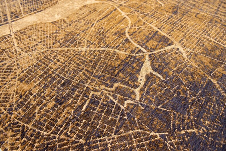 Cities Collection New York Gatsby Gold 9315 rug by Louis De Poortere
