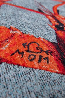 Pop Collection Steam Red 9389 rug by Louis De Poortere
