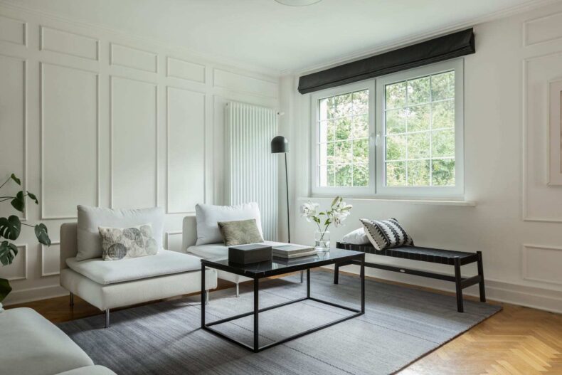 Beverly Light Grey rug by Agnella