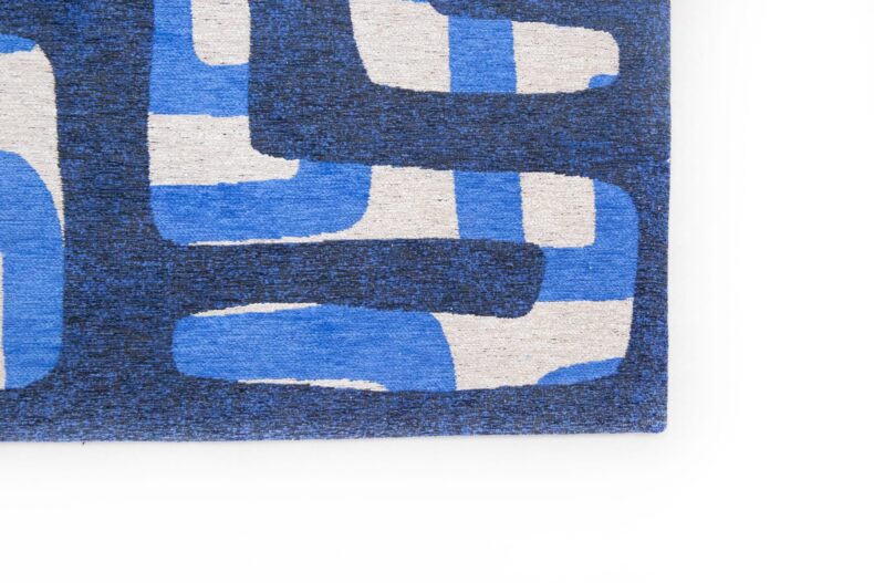 Craft Collection Kuba Ultramarine 9336 rug by Louis De Poortere